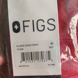 Womens M Figs Hot Pink Kade scrub pants